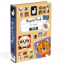 Magnetické puzzle Janod: Animals Mix & M