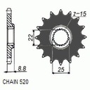 Exc sxf xcf xcw enduro ozubené koleso Sunstar SUNF357-13