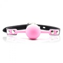 Knebel-Ball Gag + blok (rosa)