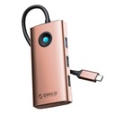 Orico HUB 6v1 dokovacia stanica Orico USB-C, HDMI, 3