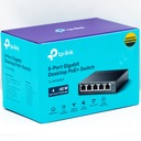 Prepínač TP-LINK TL-SG1005LP GIGABIT 4xPoE+ 5xRJ-45