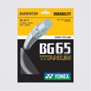 Yonex BG 65 TI Titanium badmintonový výplet 0,70 mm