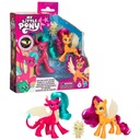 Hasbro My Little Pony Magic of Dragon Light 3 figúrky žiariace s fluo F8702