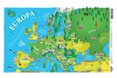 MAPA EURÓPY PRE DETI PODLOŽKA NA STOL