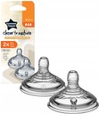 Cumlík Tommee Tippee 6m+ s rýchlym prietokom x2