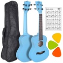 Akustické koncertné ukulele V-TONE UK23, drevené, 6 farieb + puzdro