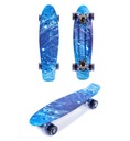 Fishboard skateboard pre deti, doska 100 kg, kolieska 60mm Meteor