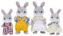 SYLVANIAN FAMILIES RODINA GREY RABBIT FAMILY 4030