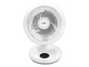 LIN FX-05R Stolný ventilátor s bielym časovačom Diaľkové ovládanie