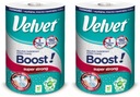 Papierová utierka Velvet Boost 2 rolky