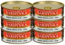 Kráľovská SARDINE v PARADAJKOVEJ Omáčke 6 x 240g