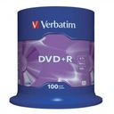 VERBATIM DVD+R AZO, 4,7 GB, 16X, CAKE 100 KS