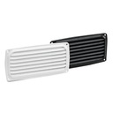 VENTILAČNÁ MRIEŽKA PVC 200X100MM ČIERNA PRE ČL