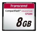 TRANSCEND 8 GB CF Compact Flash CF220I priemyselný