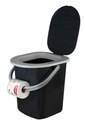 21612 BUCKET WC, prenosné, turistické WC, 22L