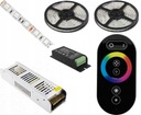 SADA 12m STRIP 720 LED RGB 5050 RF DOTYKOVÉ DIAĽKOVÉ OVLÁDANIE