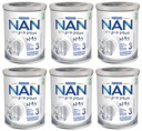 6x NAN 3 Optipro Plus upravené mlieko 800g