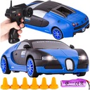 BUGATTI SET Diaľkovo ovládané auto 4x4 RC auto s DIAĽKOVÝM OVLÁDANÍM pre DRIFTY