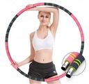 HULA-HOOP 6-DIELNE FITNESS KOLESO, PRIEMER 86 cm