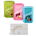 Lindt Pralinky čokoládky LINDOR mix príchutí 3x200g + Hochfein pralinky 200g