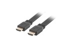 HDMI-HDMI štandardný kábel 2.0, plochý kábel, 0,5 m