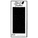 Jolash Lashes Prof. Black Feather C, 0,10, 14 mm