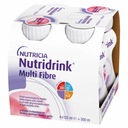 Nutridrink viacvláknový jahodový 4x 125 ml