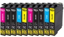 10x ATRAMENTY PRE EPSON 603 XL XP-3155 XP-4100 XP-2155