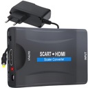 SCART TO HDMI AV EURO FULL HD KONVERTOROVÝ ADAPTÉR