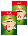 Melitta CLASSIC papierové filtre na kávu 160 ks