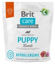 Hypoalergénne krmivo Brit Care Puppy Lamb s jahňacinou pre šteňatá 1kg