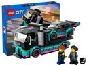 LEGO CITY 60406 ZÁVODNÉ AUTO A NÁKLADIE sada kociek pre deti +6 l