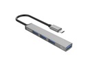 Hub USB Type-C -> USB 3.1 x4 5 Gbps Orico