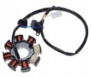 Kolobežka QUEST GY6 4T Stator 8 Coils 4 Prov