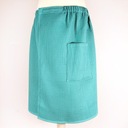 Pánska Waffle Cotton Sauna Kilt L Turquoise