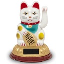 Sola Japonská mačka Lucky Maneki Neko White 12cm