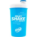 6PAK ŠEJKER MILKY SHAKE WHEY NEON BLUE 700ML