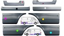 PRAH PRAH MERCEDES SPRINTER VW LT 95- SET POL