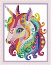 Súprava krížikového vyšívania Unicorn 11CT 28x39cm plátno