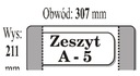 A5 OBAL NA ZOŠIT (50KS) IKS (ŠKOLA)