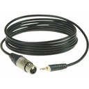 Klotz AU-MF0090 XLR samica mini Jack stereo kábel