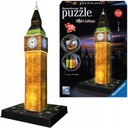 RAVENSBURGER 3D PUZZLE BIG BEN AT NIGHT 216 ks. LED