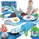 SHARK RACE TRACK MEGA AUTO AUTA SADA NÁMORNÝCH VOZIDIEL XXXL183ks