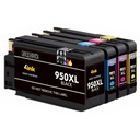 4x 950 XL ATRAMENT PRE HP OFFICEJET 8610 8620 276dw