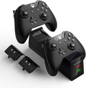 XBOX ONE S/X PAD STATION + 2x LED batéria