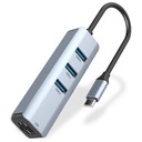 HUB USB-C LAN ETHERNET RJ45 GIGABIT 1000 MB USB 3.0