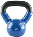 Kettlebell potiahnutý vinylom na silové cvičenia 6kg