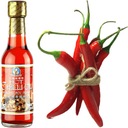 Thajský pikantný sójový chilli olej Hot Chili 250 ml HB