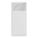 POWERBANK BASEUS BIPOW 10000mAh 2xUSB USB-C 15W BIELA