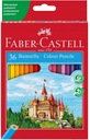 Ceruzkové pastelky FABER CASTELL Zips, 36 farieb